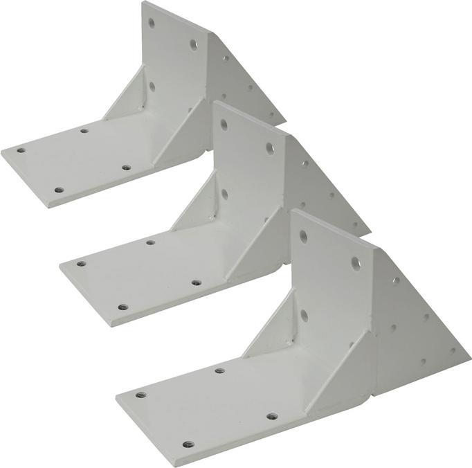 Actual product image Swisshandel24 3x Roof rafter adapter for cassette awning T124, Roof rafter bracket adapter - 19589 (0.14 m)