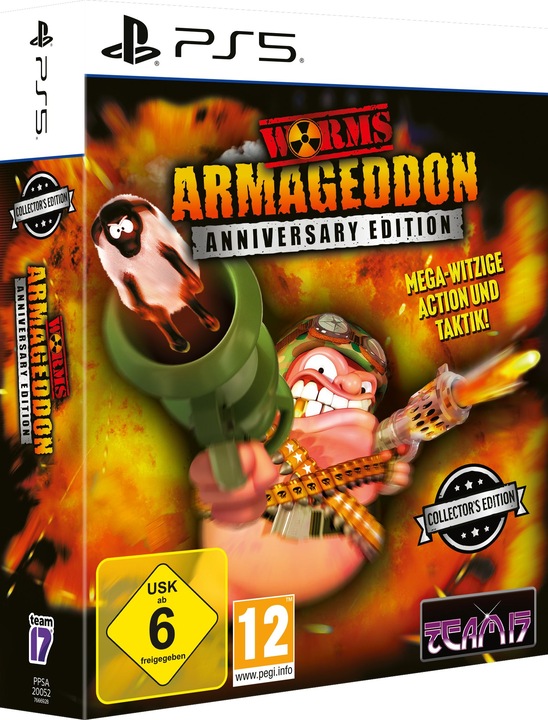 Produktbild astragon Worms Armageddon Anniversary Collector's Edition (PS5, DE)