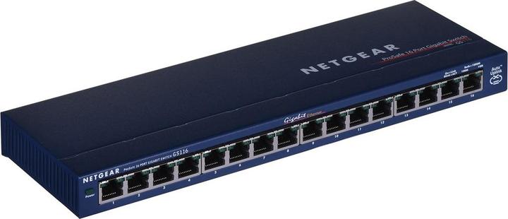 Image du produit Netgear Gs116ge (16 Ports)