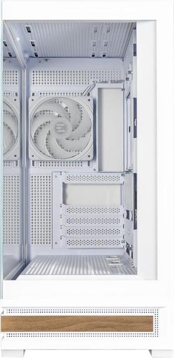 Actual product image Zalman Boitier Moyen Tour ATX P40 Namu RGB avec panneaux vitrés (Blanc) (mATX, Mini-ITX, ATX)