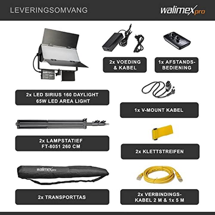 Produktbild Walimex pro pro LED Sirius 160 (Studioleuchte)