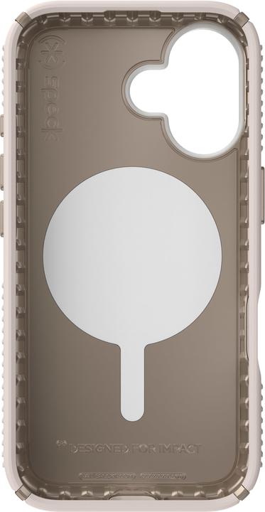Actual product image speck Presidio2 Grip + ClickLock Apple iPhone 16 Bleached Bone - with Microban (Apple iPhone 16)
