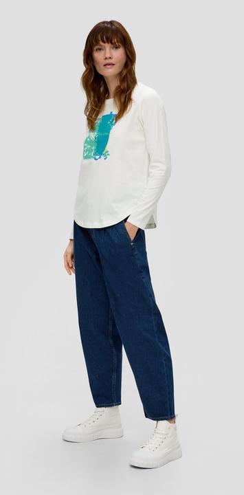 Produktbild s.Oliver T-Shirt Longsleeve mit Frontprint (42)