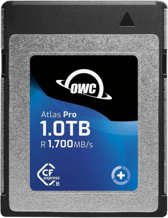 Produktbild OWC CFexpress Atlas Pro 1TB 1700/1500 MB/s (1000 GB, CFexpress Typ B)