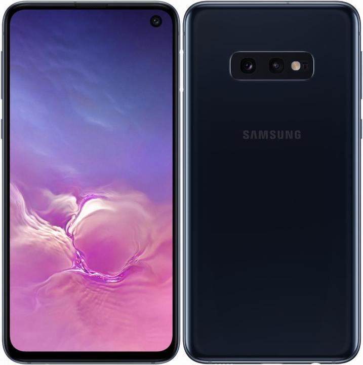 Produktbild Samsung Galaxy S10e (128 GB, Prism Black, 5.80", Hybrid Dual SIM, 4G)