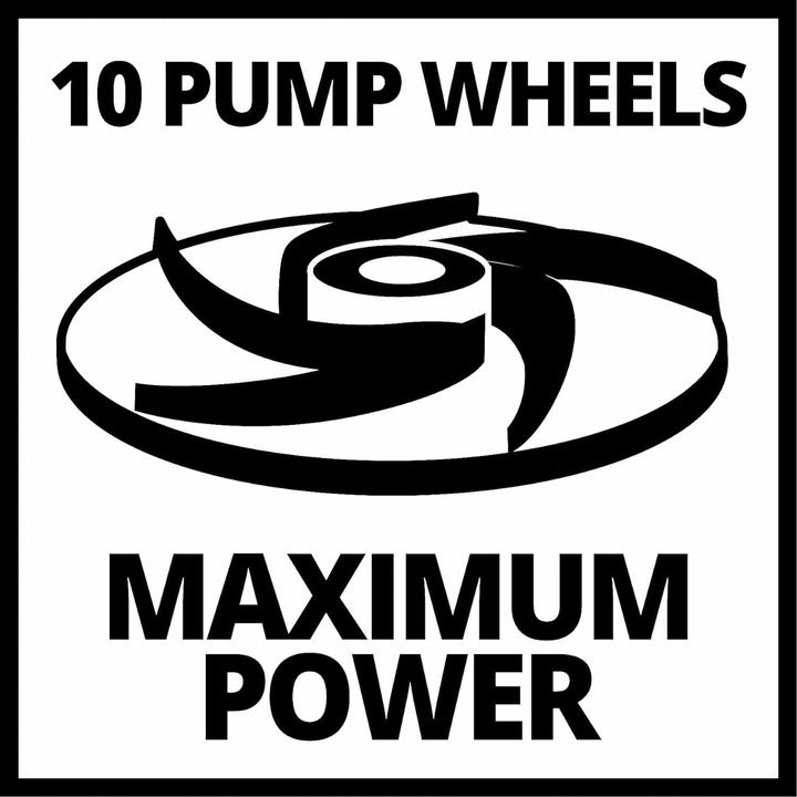 Actual product image Einhell GC-DW 1300 N deep well pump (Clear water pump)