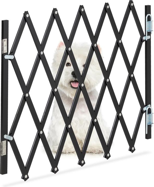 Relaxdays Barrière pour chiens (Chenil pour chiens)