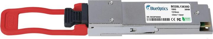 Actual product image BlueOptics Fortinet QSFP28-100G-ER4L Compatible QSFP28 BO28L13630D