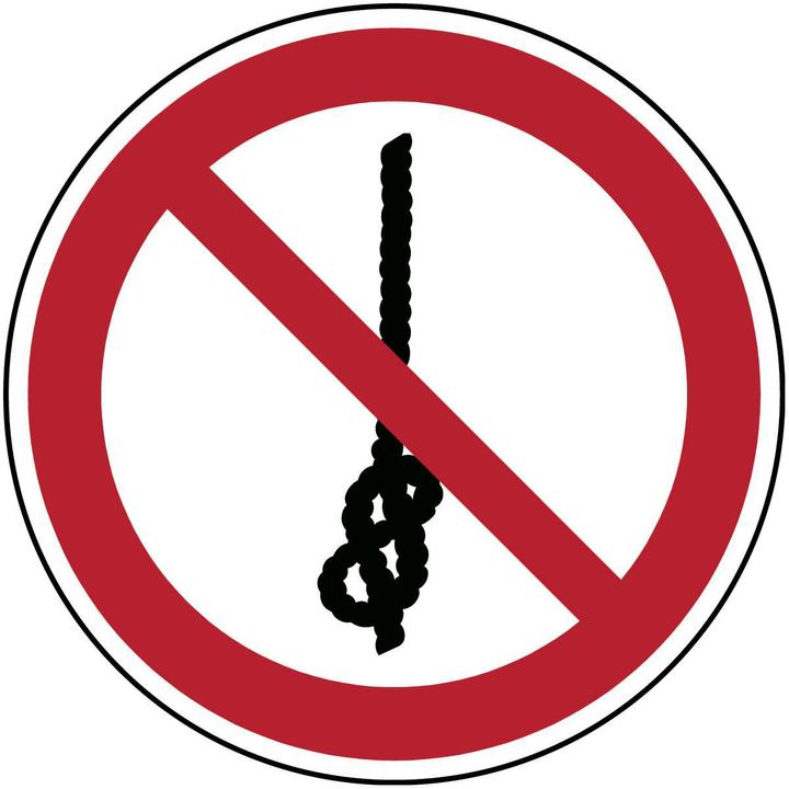Image du produit Brady Panneau de sécurité ISO - noeuds interdits