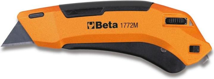 Actual product image BETA 1772M Safety Retractable Blade Cutter with 4 blades, adjustable cutting depth 0-25 mm and f
