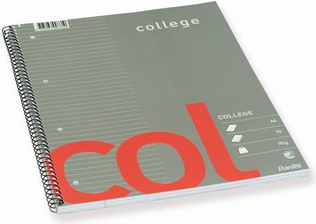 Actual product image Bantex Col notebook + 70 sheets (A4+, Lined)