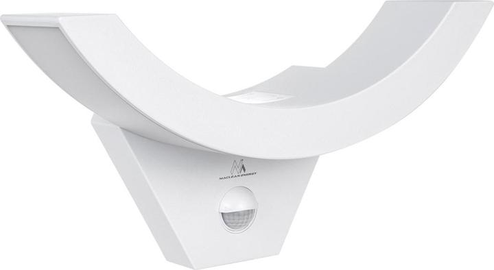 Actual product image Maclean MCE290W LED lamp su infrared motion sensor 800lm 10W IP54 baltas