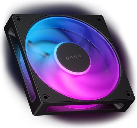 Actual product image HP OMEN 120mm Fan - Single Pack Black (120 mm, 1x)