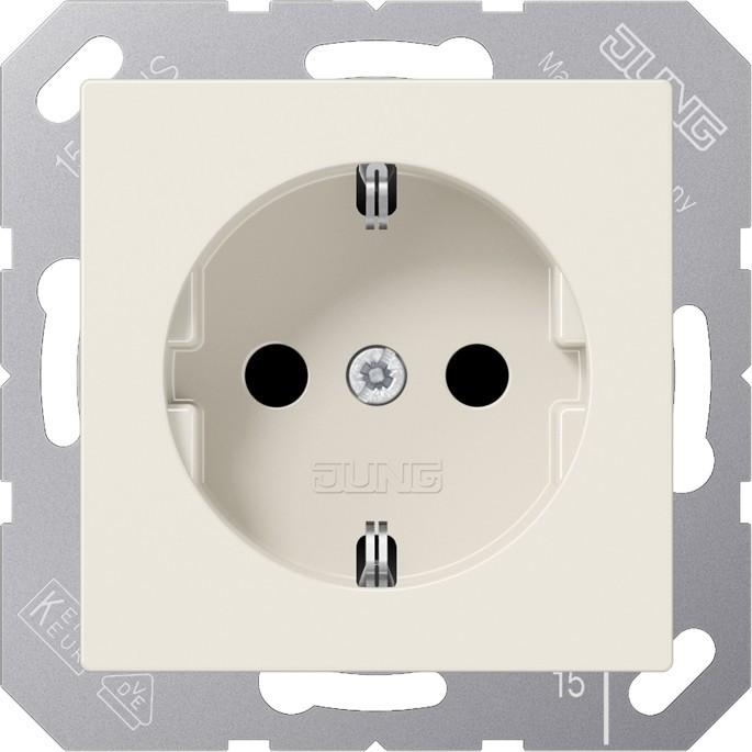 JUNG, Steckdose, Steckdose 1f cws glz AS UP IP20 ZP A1521