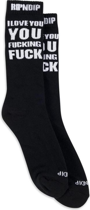 Image du produit RipnDip ILY Fuckin Fuck Chaussettes (Taille unique)