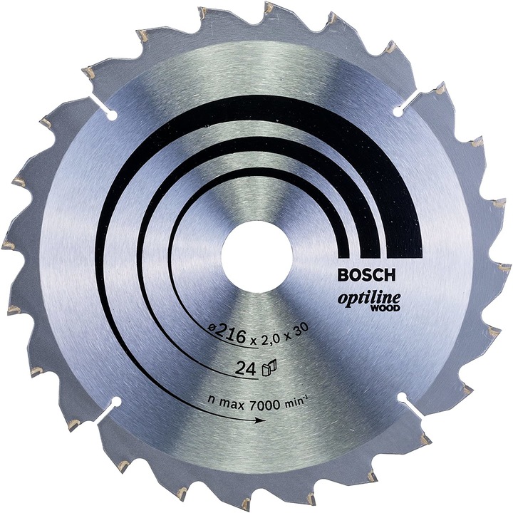 Bosch Professional Zubehör Lama circolare per legno PRO, 216 x 2 x 30 mm
