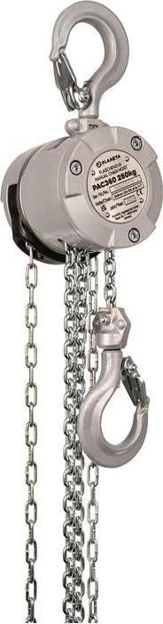 Actual product image Planeta Pulley block Load capacity 250 kg Lifting height 3.0 m Aluminium