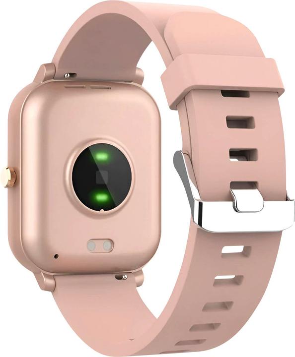 Actual product image Maxlife smartwatch MXSW-110 powder pink