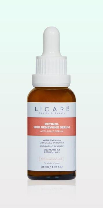 Actual product image Licape Retinol Serum 30 ml – Anti-Aging & Porenverfeinerung für strahlende Haut (30 ml)