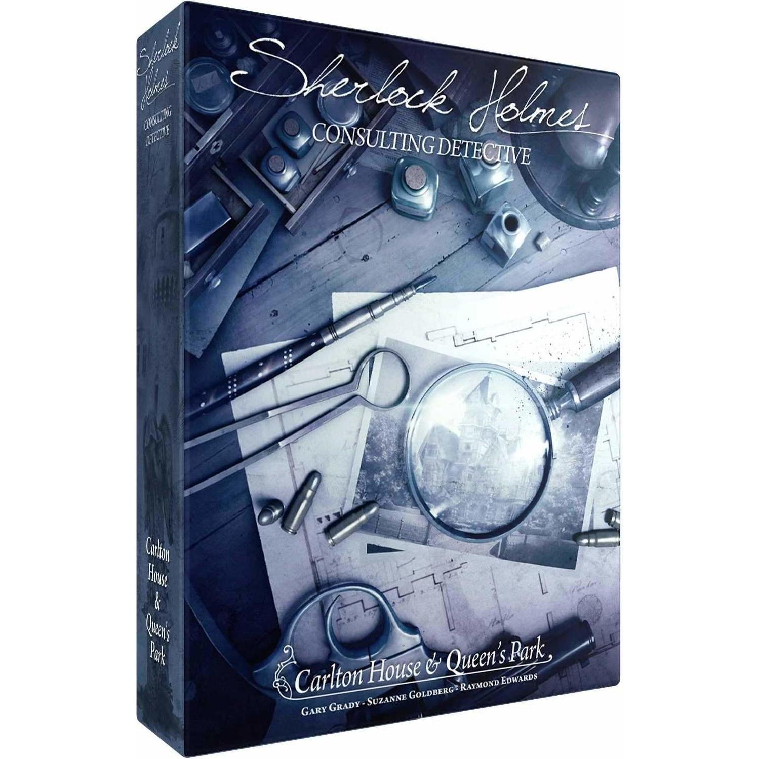 Thumbnail - Asmodée Sherlock Holmes: Consulting Detective - Carlton House & Queen's Park (Italienisch)