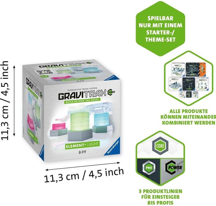 Productafbeelding Ravensburger GraviTrax RAV GraviTrax POWER Element Licht 27467