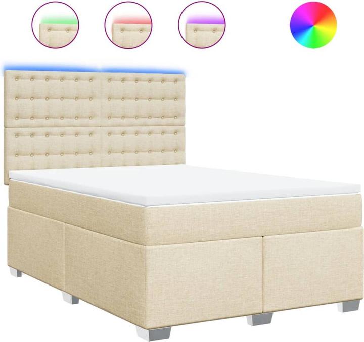 Actual product image vidaXL Boxspringbett (140 x 190 cm)