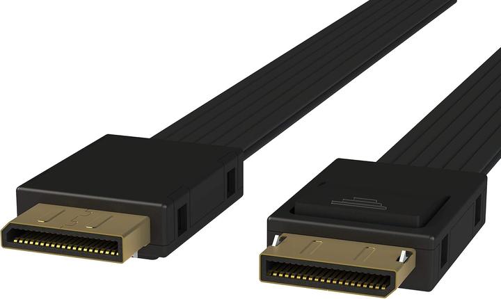 Actual product image Linkup OCuLink PCIe SFF-8611 4i to OCuLink SFF-8611 SSD Data Active Cable