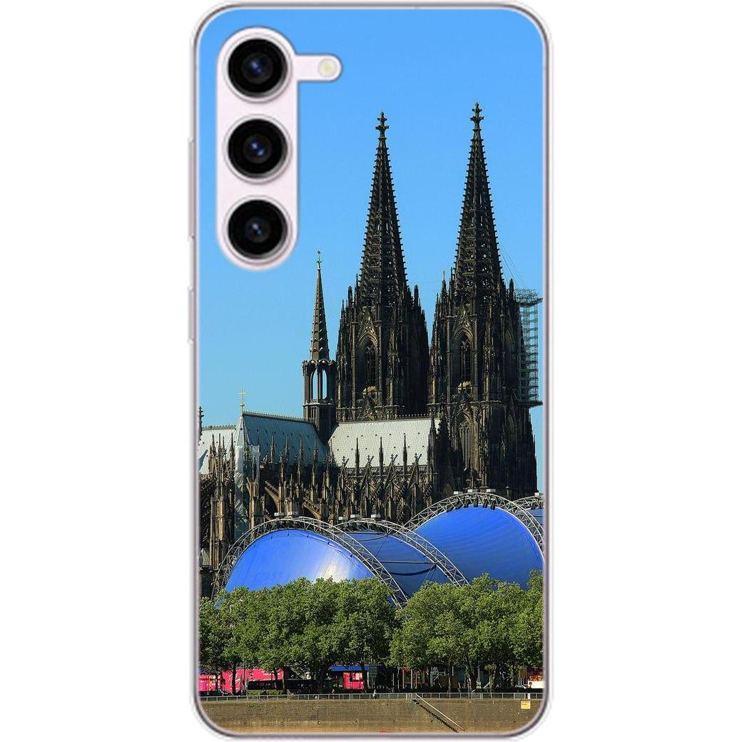 König Design Hülle Handy Schutz für Samsung Galaxy S23 Plus Case Cover Tasche Bumper Etuis (Samsung Galaxy S23+), Smartp...