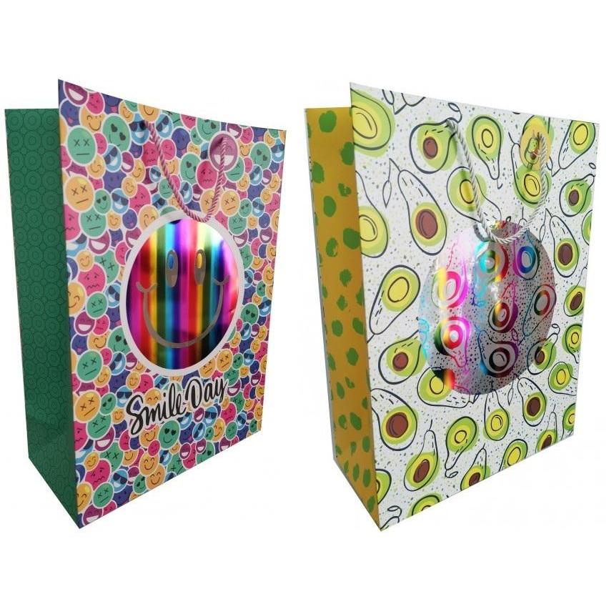 Fresh, Confezione regalo, Dekorative Tasche mit quadratischem Fenster