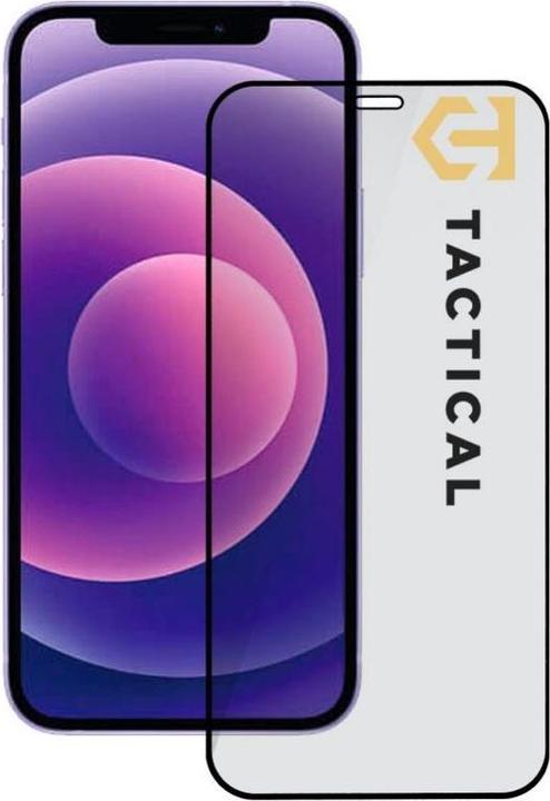 NoName Tactical Glass 5D Apple iPhone 12 mini Black (1 Stk., Apple iPhone 12 mini)