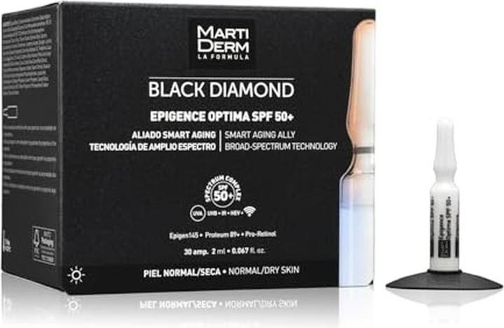 Actual product image Martiderm EPIGENCE OPTIMA SPF 50 30 amp x 2ml (each) (Suntan cream, SPF 50)