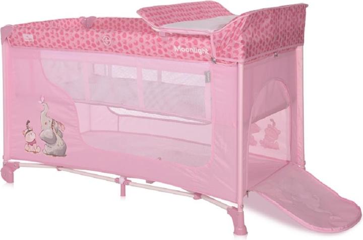 Immagine prodotto Lorelli Lettino da viaggio Moonlight a due livelli (120 x 60 cm)