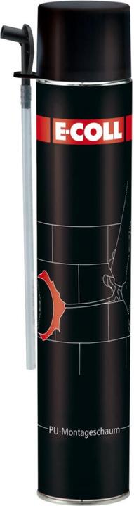 Actual product image E-coll PU assembly foam 750ml (contains MDI) (750 ml)