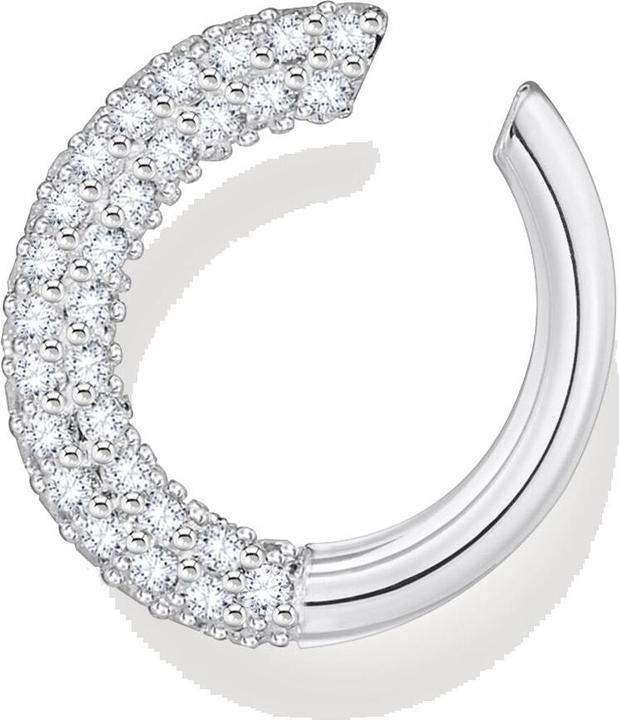 Actual product image Thomas Sabo Earcuff with white zirconia pavé (925 sterling silver)