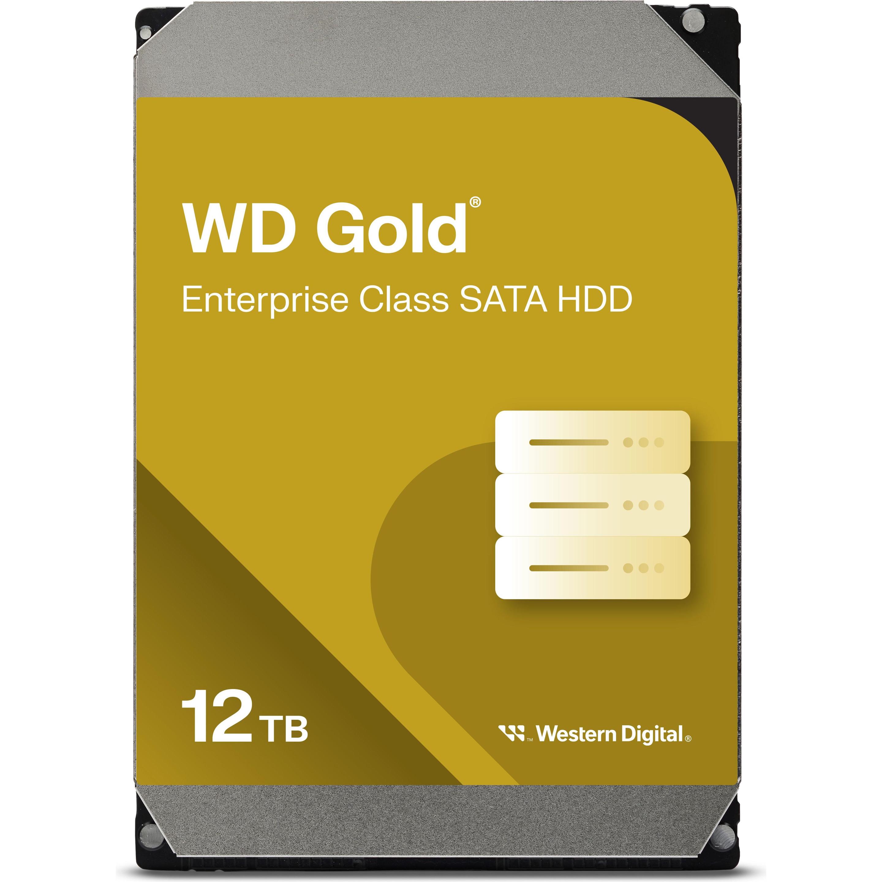 WD Gold (12 TB, 3.5", CMR), Festplatte