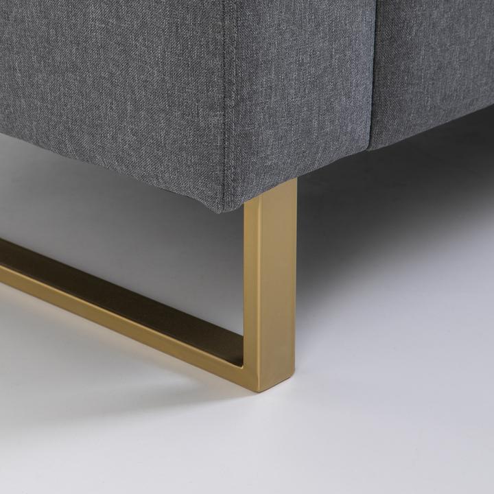 Produktbild Homcom 2-Sitzer Sofa mit Metallfüssen (2-Sitzer)