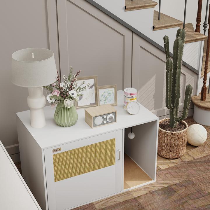 Produktbild PawHut Katzenklo Schrank (Katzenklo geschlossen)