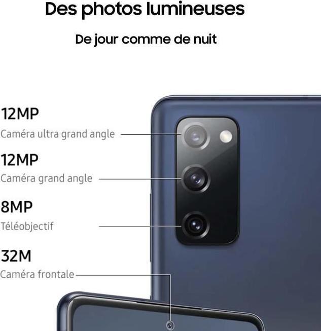 Produktbild Samsung Galaxy S20 FE 5G EU (128 GB, Cloud Navy, 6.50", Hybrid Dual SIM, 12 Mpx, 5G)