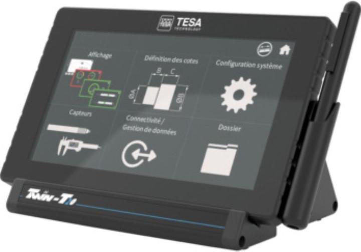 Image du produit tesa TWIN-T20 Plage de mesure +/-500 µm Pas de 0,1 µm 2 ports de palpeur (Mallette d'instruments de mesure)