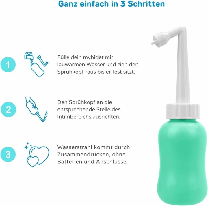 Image du produit Mybidet Douche pour les fesses, douche intime (300 ml, Douche intime)