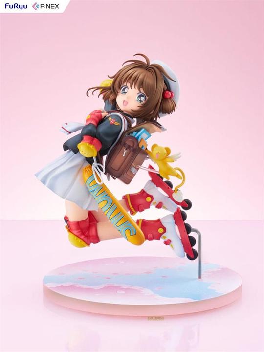 Actual product image Furyu NacCardcaptor Sakura honeko FNEX statuette 1/7 25th Anniversary Sakura Kinomoto 17 cm