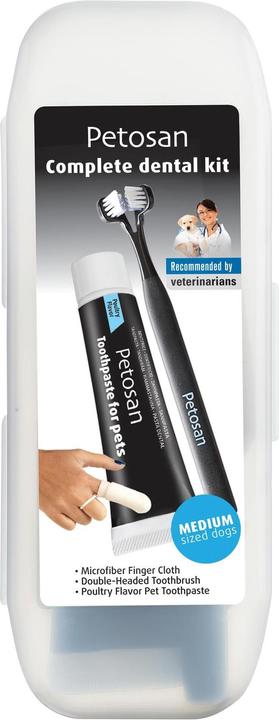 Actual product image Petosan Tooth cleaning Complete Kit M (Dog, 574 ml)