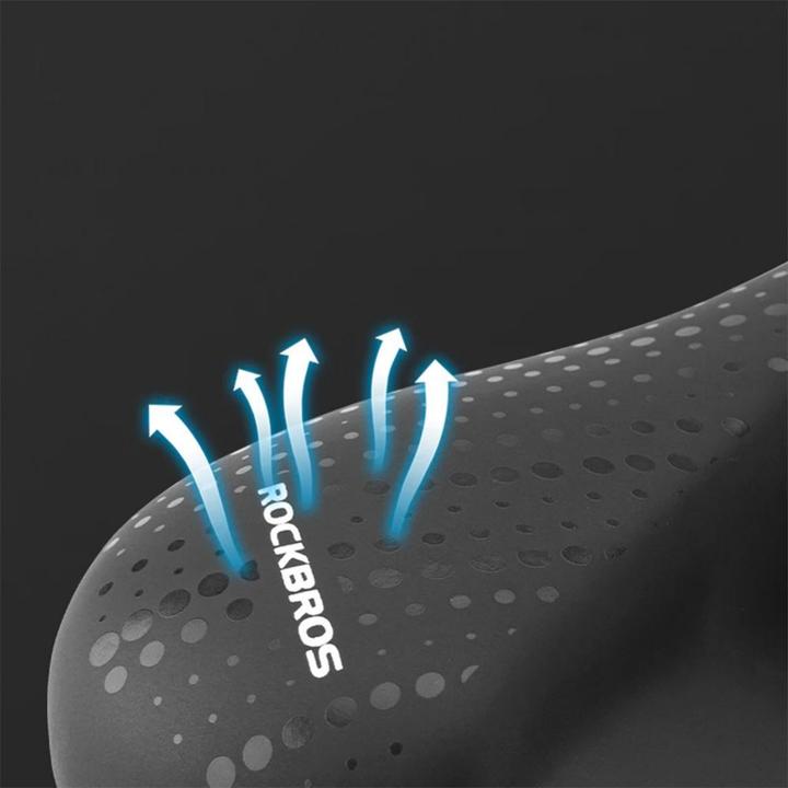 Produktbild Rockbros 38218916002 MTB-Fahrradsattel – Schwarz