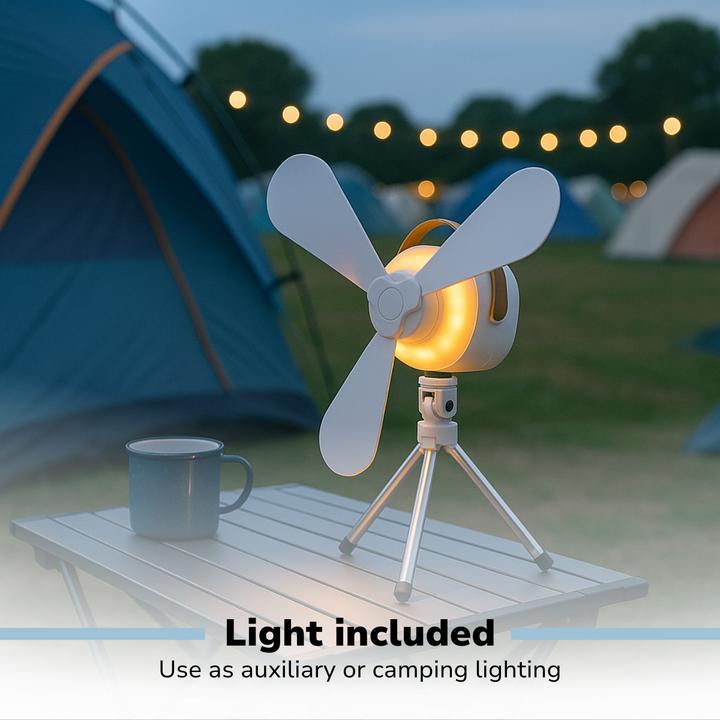 Image du produit Lifetime Air Ventilateur de table USB 12cm 2000mAh