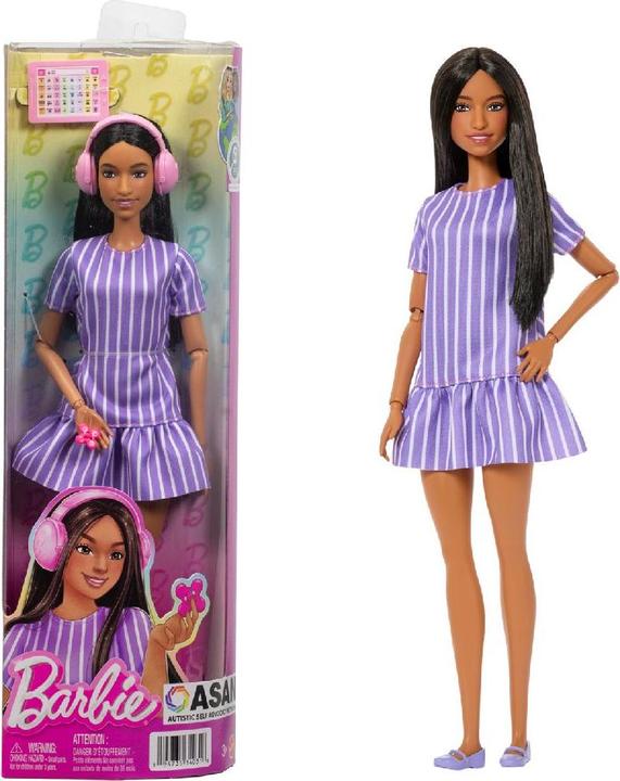 Actual product image Barbie Barbie Fashionista doll with autism
