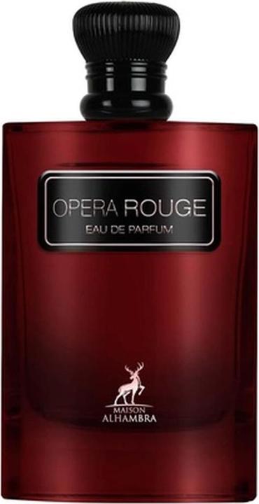 Actual product image Maison Alhambra Opera Rouge Eau De Parfum Spray 100ml 3.4 Oz - Playful Blend (Eau de parfum, 100 ml)