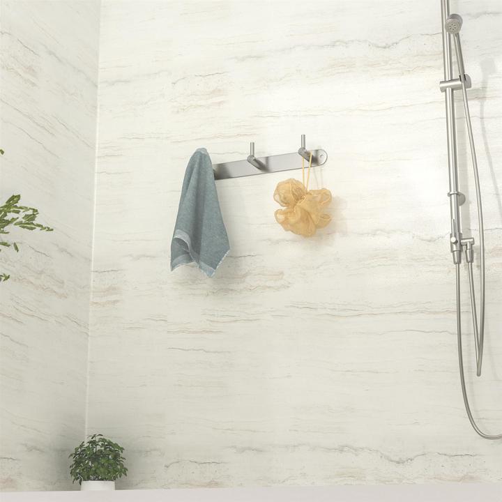 Actual product image Intirilife Coat rail with 3 hooks