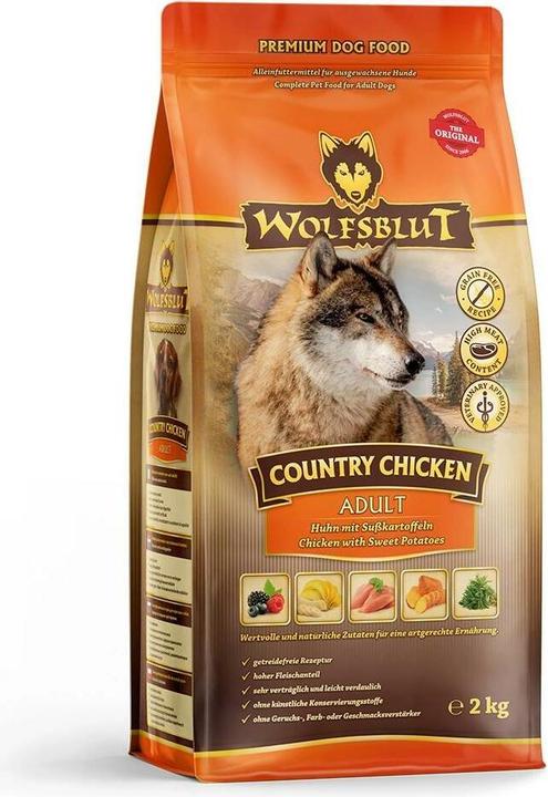 Actual product image Wolfsblut Country Chicken Chicken & Sweet Potato (Adult, 1 pcs., 12500 g)