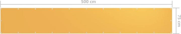 Produktbild vidaXL Sichtschutz Balkon (75 cm)