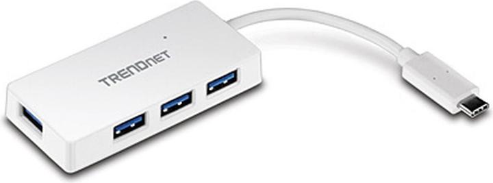Trendnet USB-HUB 4-Port USB3.0 Ultra-Mini-Hub und USB-C (USB-C, 4 Ports)